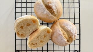 オレンジピールパンのレシピ公開しました🍊