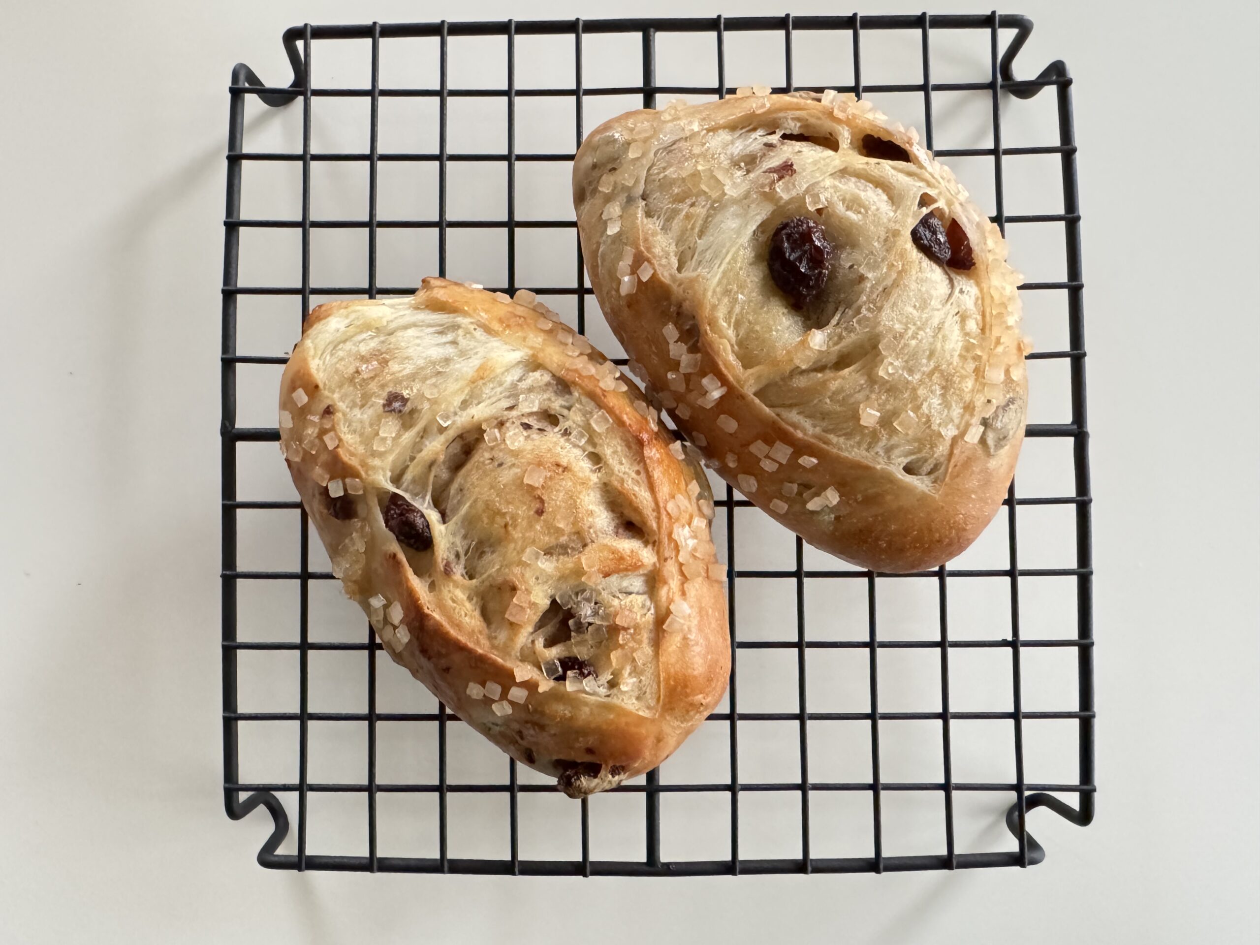 レーズンシュガーバタートップのレシピ公開しました🍇